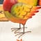 Glitzhome® 21.5" Thanksgiving Metal Turkey Porch Décor